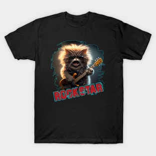 Rockstar -  Musician Cat T-Shirt